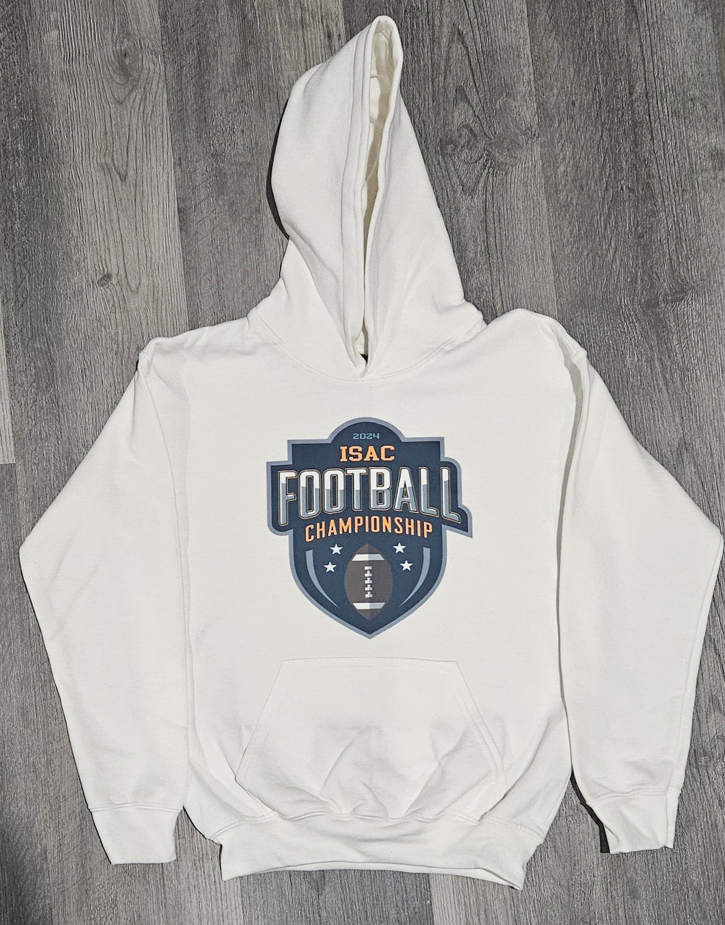 Adult Size Shirts and Hoodies ISAC Football Championships 2024