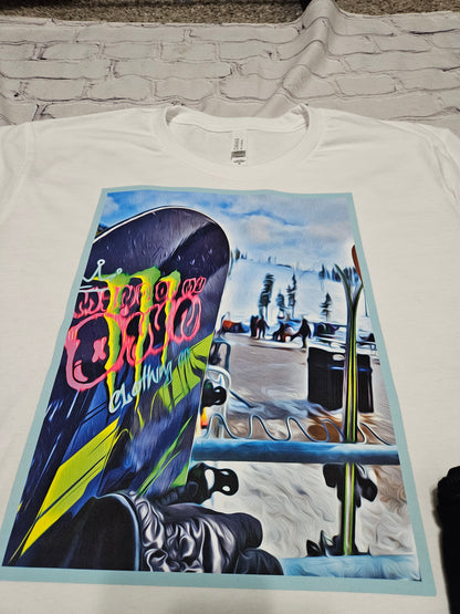 MOMO SNOWBOARDING Ski Resort Shirt