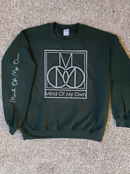 Forest Green MOMO Crewneck Sweater