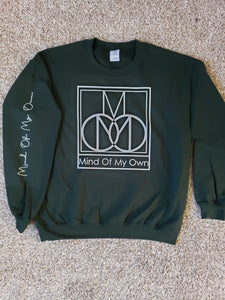 Forest Green MOMO Crewneck Sweater