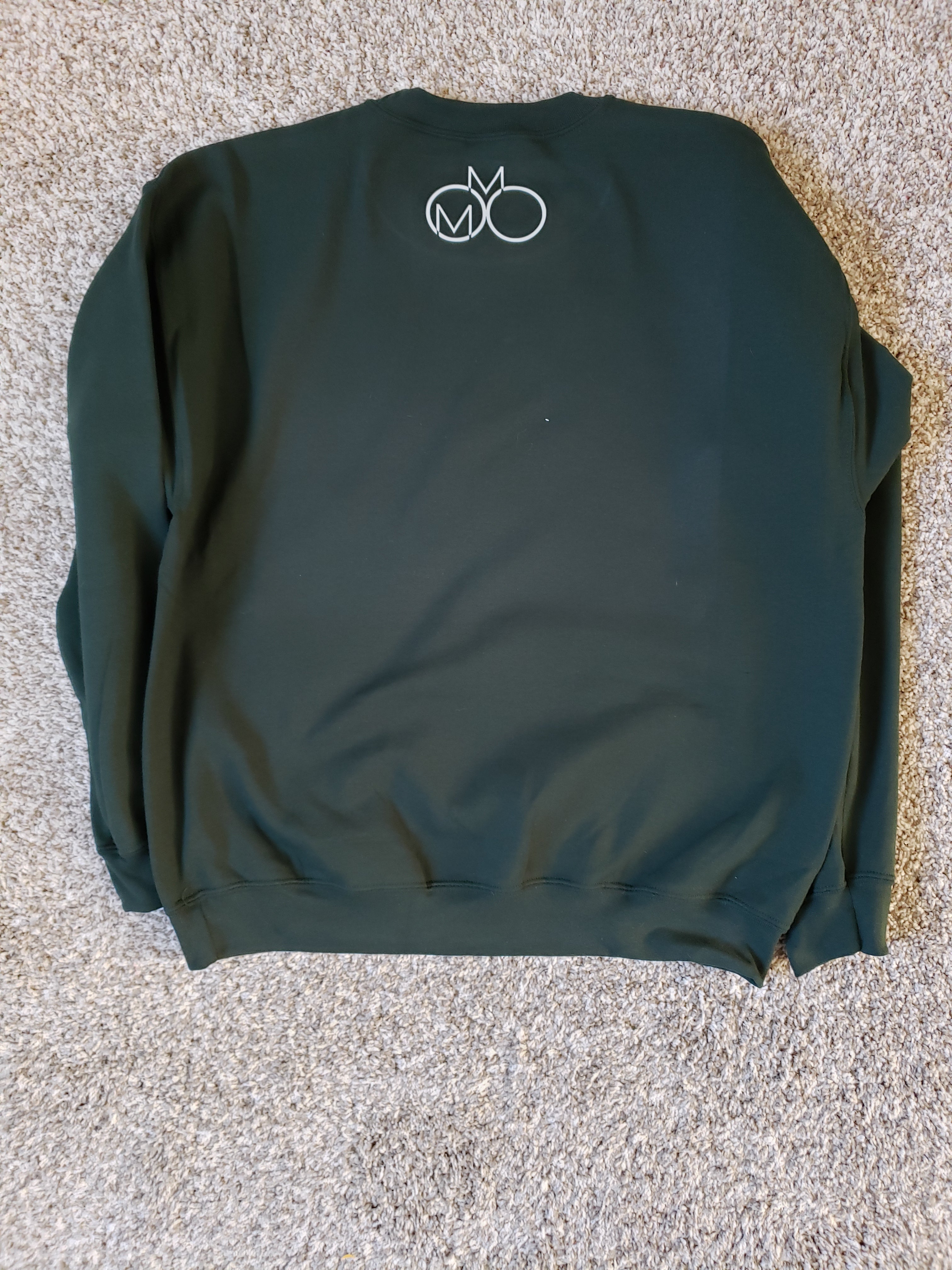 Forest Green MOMO Crewneck Sweater