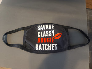 Savage Classic Bougie Ratchet face mask