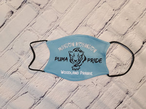 Woodland Prairie Elementary School Custom Sublimation Face mask