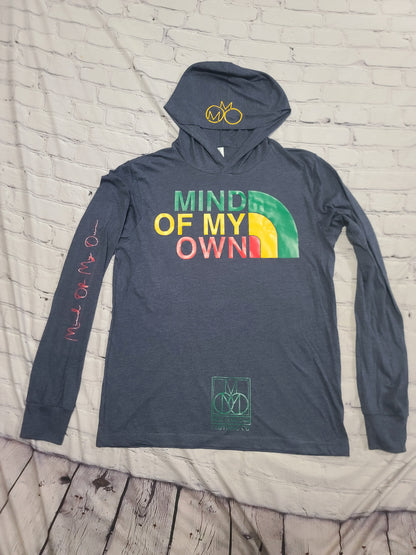 MOMO Northface Rasta Hoodie shirt