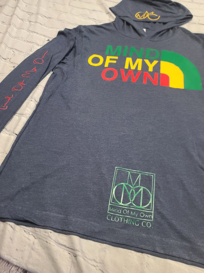 MOMO Northface Rasta Hoodie shirt