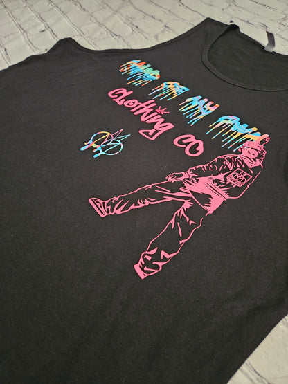 Momo Drip Graffiti  tank top